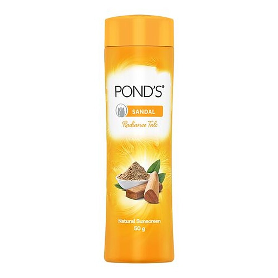 Pond's Radiance Talcum Powder Sandal 50g