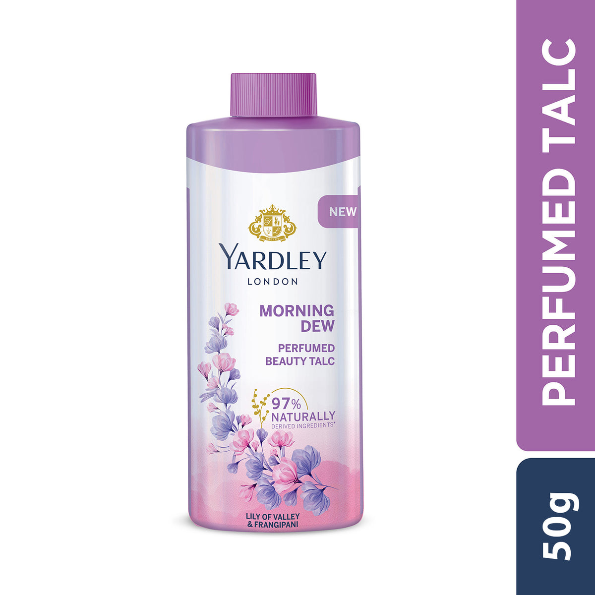 Yardley London Perfumed Beauty Talcum Powder Morning Dew 50g