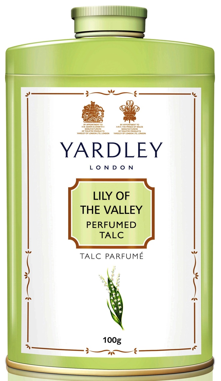 Yardley London Perfumed Talcum Powder Lily Of The Valley 100g