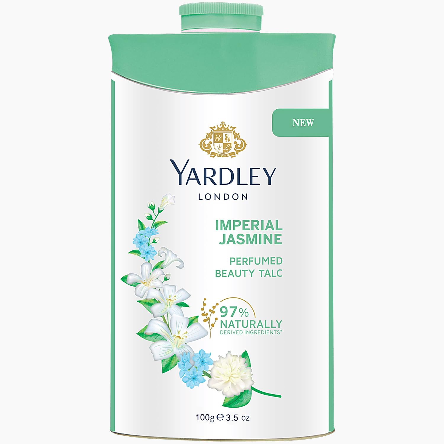 Yardley London Perfumed Beauty Talcum Powder Imperial Jasmine 100g