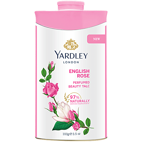Yardley London Perfumed Beauty Talcum English Rose 100g