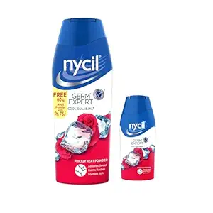Nycil Germ Expert Cool Gulabjal (150g + 60g = 210g)