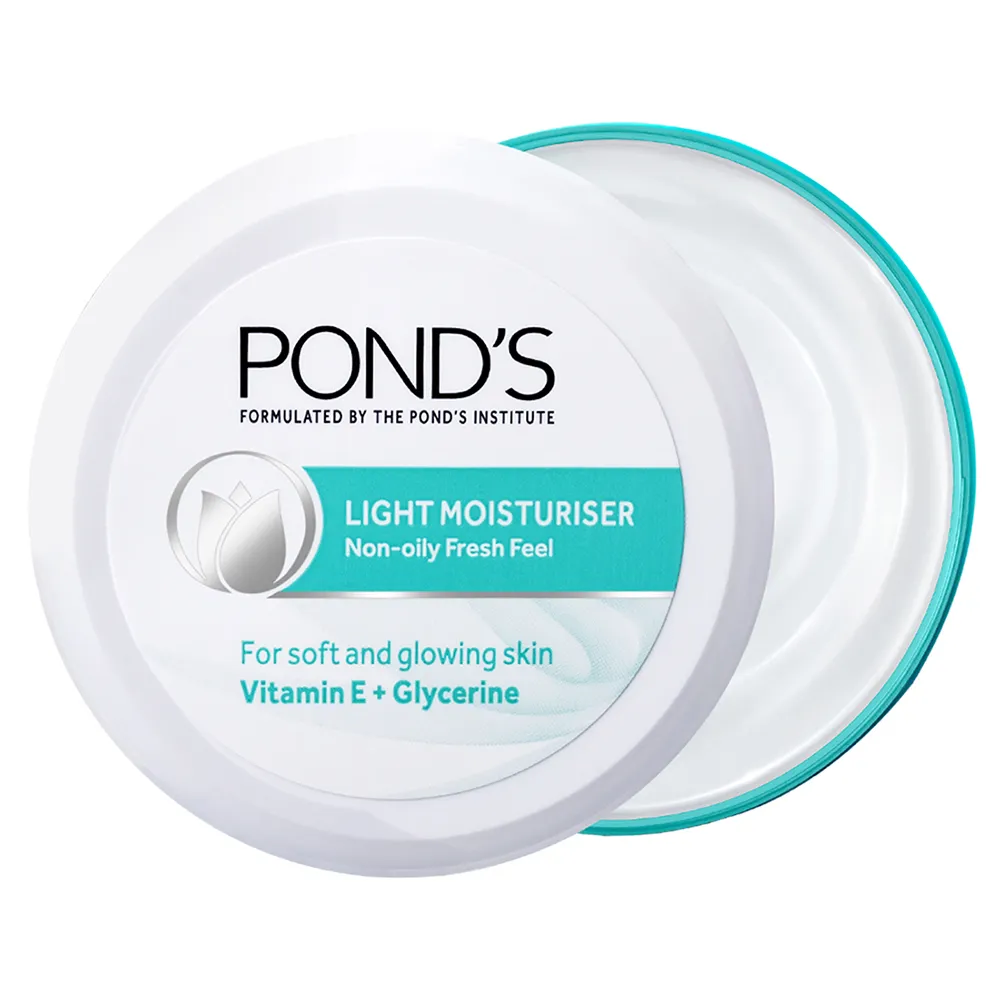 Ponds Light Moisturiser Non-Oily Fresh Feel With Vitamin E + Glycerine |25ml