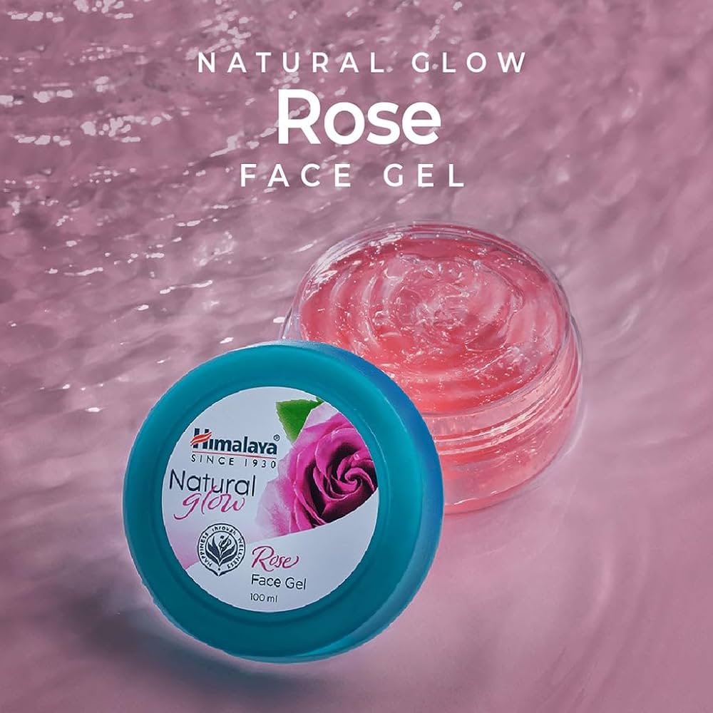 Himalya Natural Glow Rose Face Gel 100ml