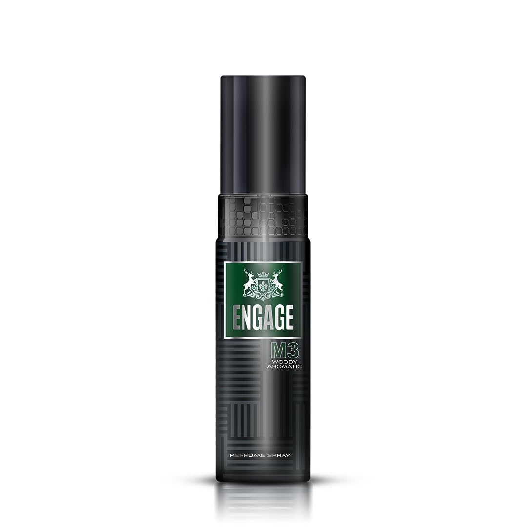 Engage M3 Perfume Spray For Men, Fresh and Minty, Skin Friendly, 120ml