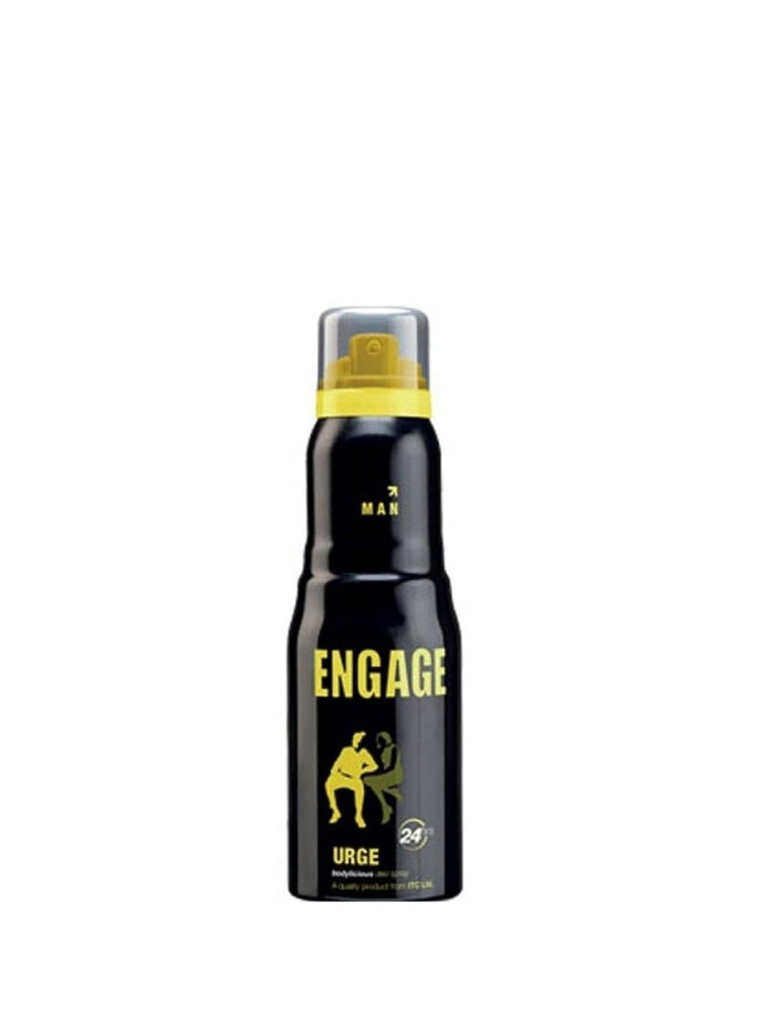 Engage Urge Deodorant Spray For Men, Citrus and Woody, 150 ml+10ml = 165ml
