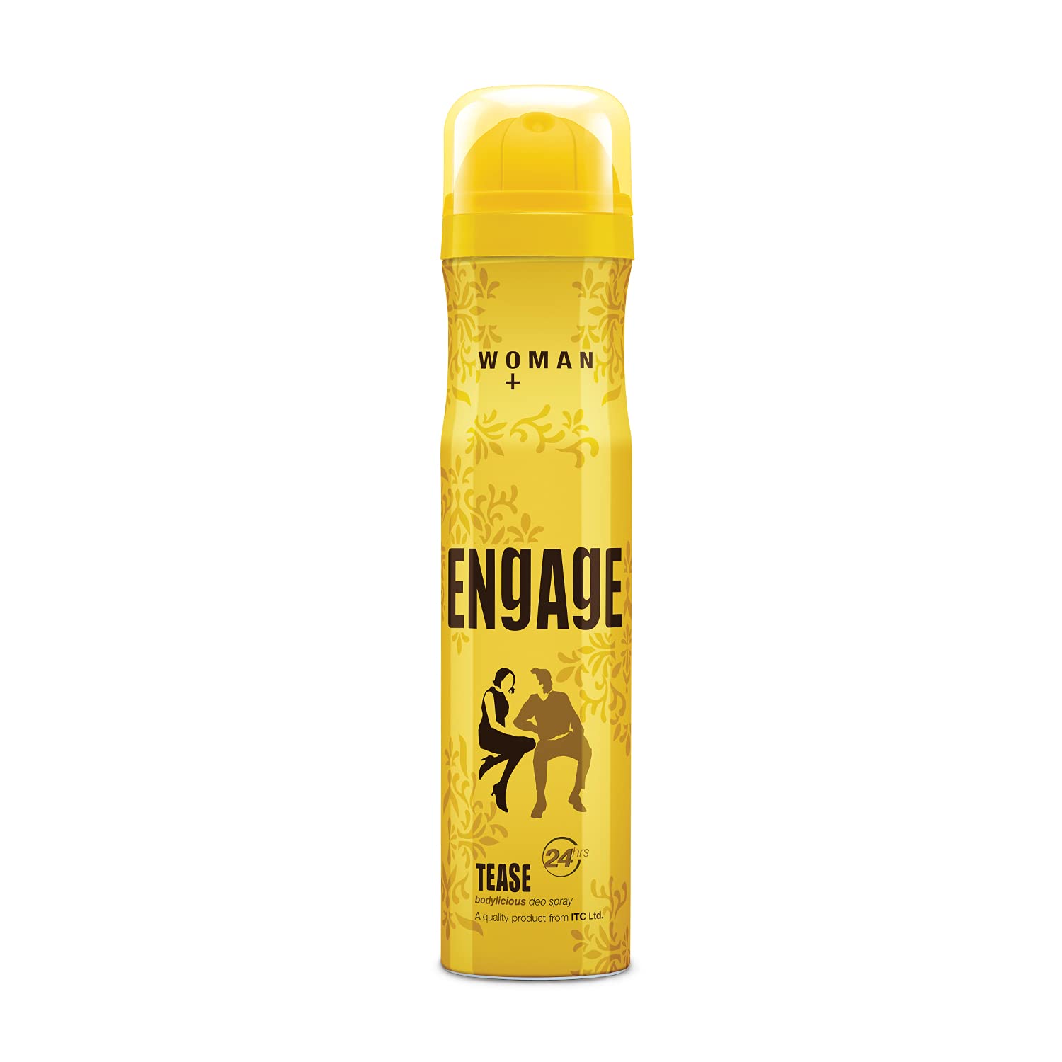 Engage Woman Deodorant, Tease, 165ml / 150ml (Weight May Vary)