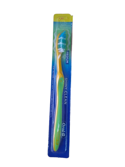 Oral-B Medium Shiny Clean Tooth Brush 1Pc