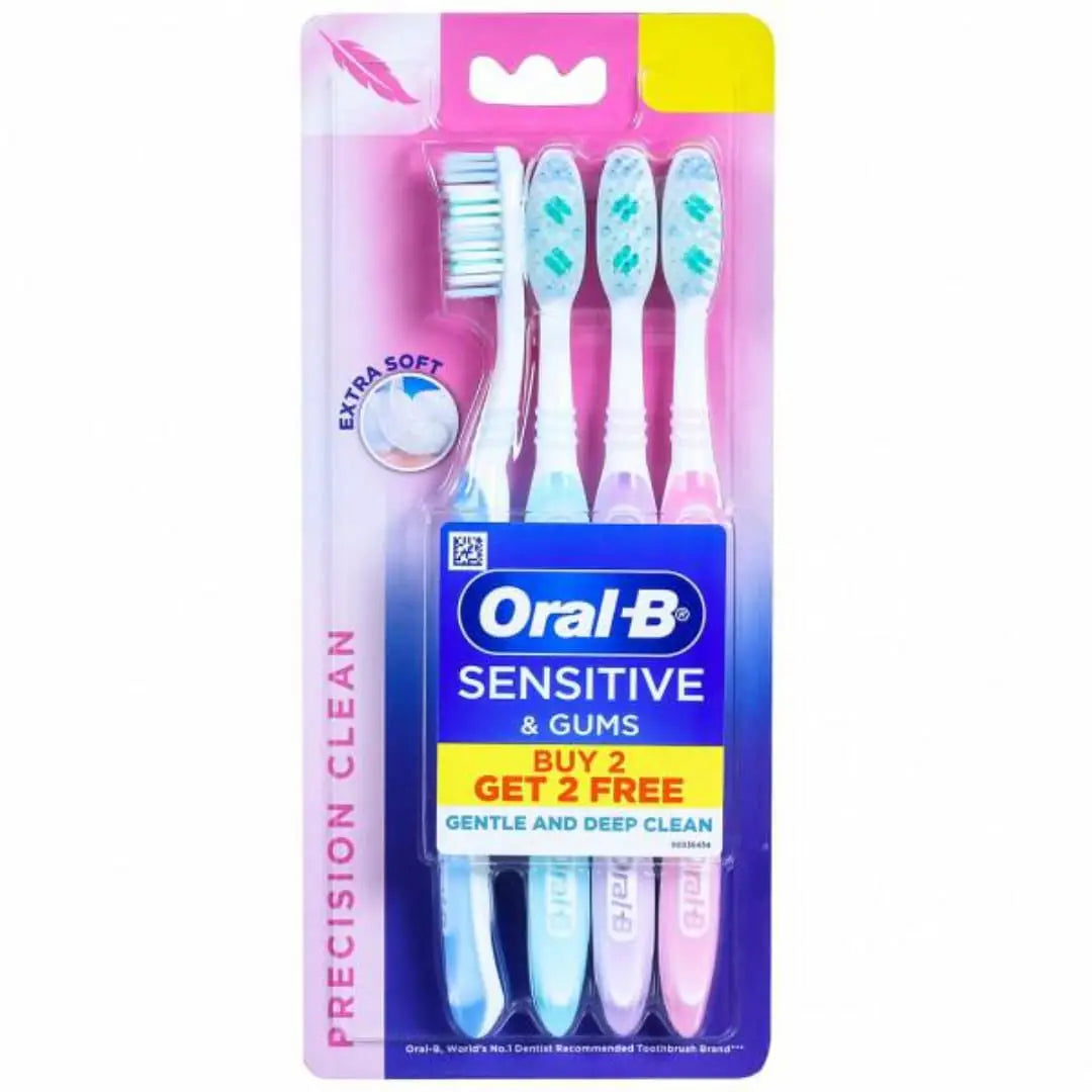 Oral-B Sensitive & Gums Tooth Brush Buy 2 Get 2 Free