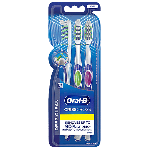 Oral-B Crisscross Buy 3 in 1 Pack
