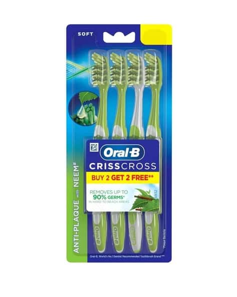 Oral-B Crisscross with Neem Buy 2 Get 2 Free