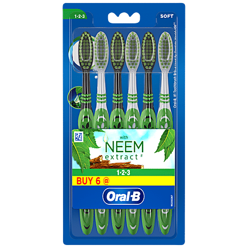 Oral-B Crisscross with Neem Buy 6 in 1 Pack