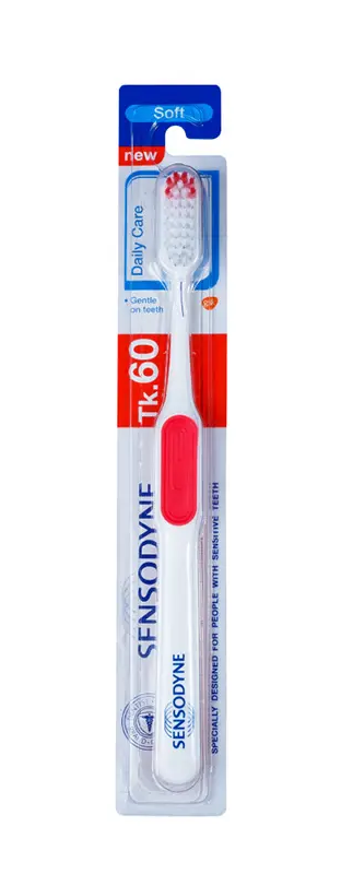 Sensodyne Daily Care Soft Tooth Brush (Pink) 1 Pc