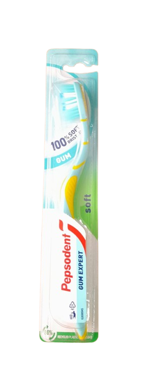 Pepsodent Gum Expert Soft Tooth Brush (Yellow) 1Pc