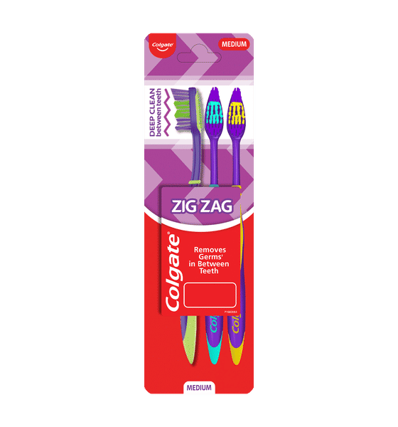 Colgate Zig-Zag Tooth Brush Buy 3 in 1 Pack