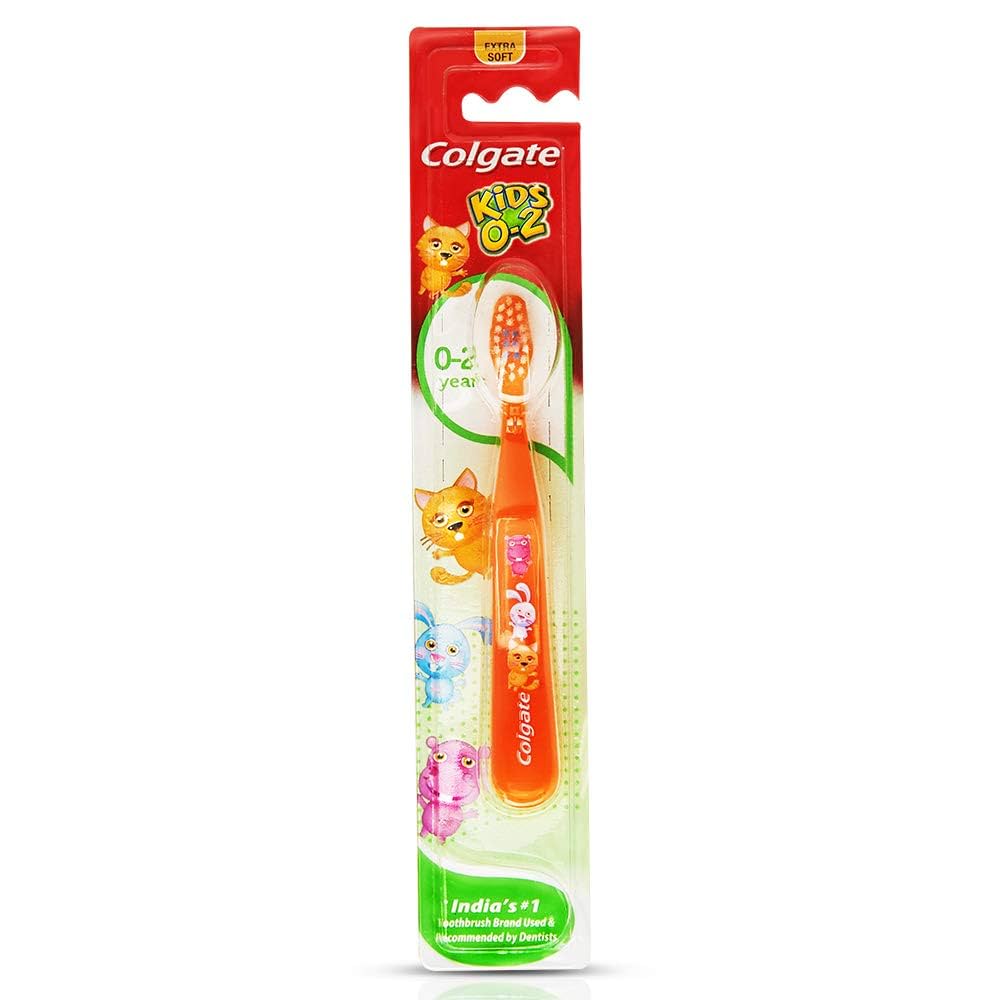 Colgate Kids 0-2 Years Ultra Soft Tooth Brush (Orange) 1 Pc
