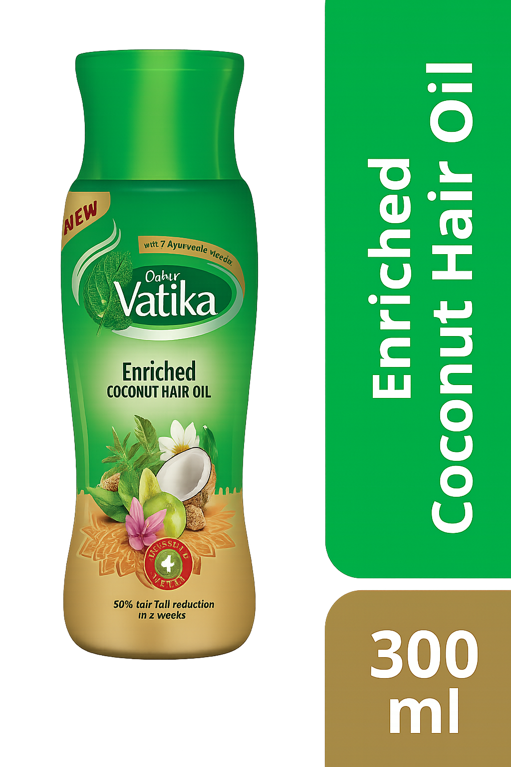 Dabur Vatika Enriched Coconut Hair Oil 300ml