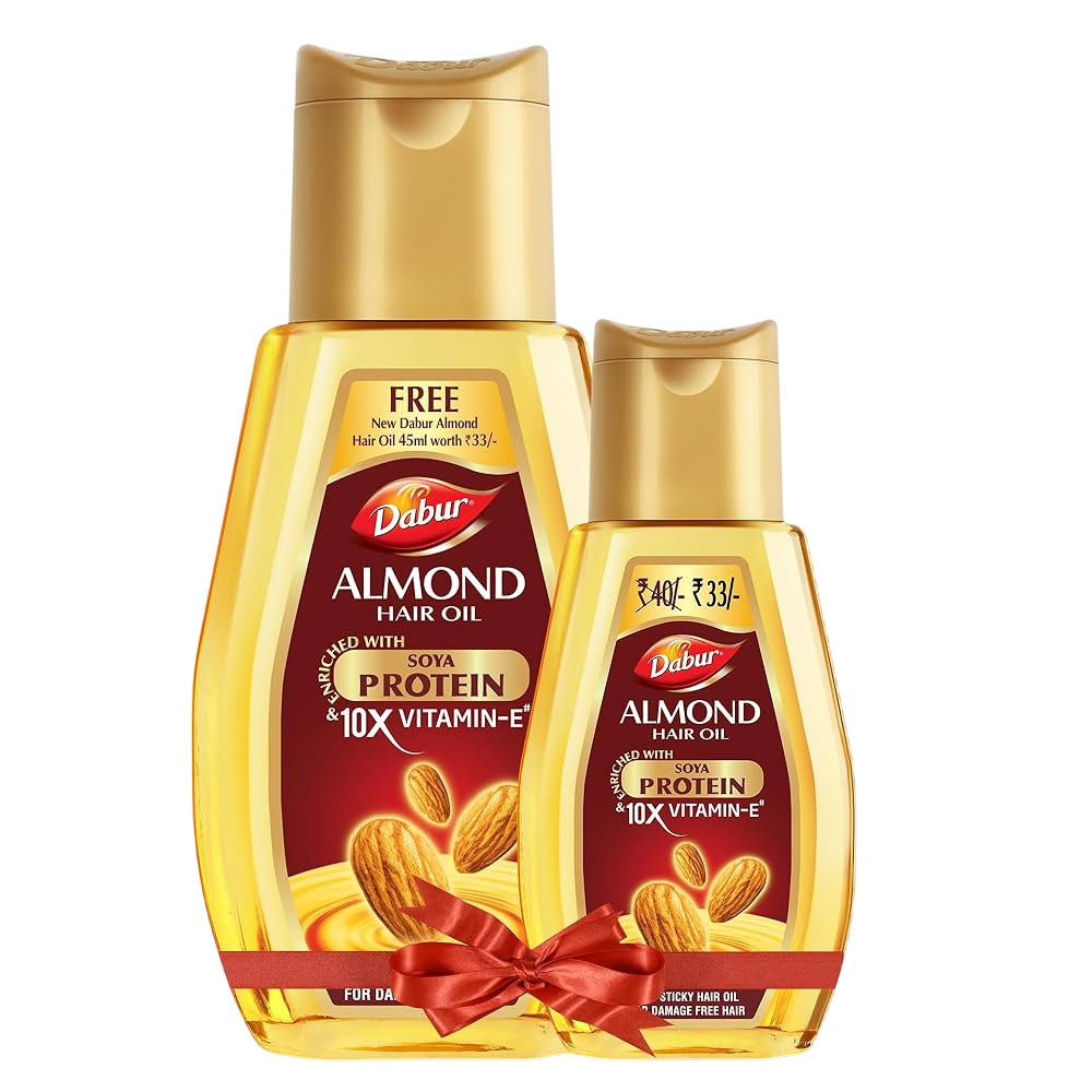 Dabur Almond Hair Oil 95ml + 45ml