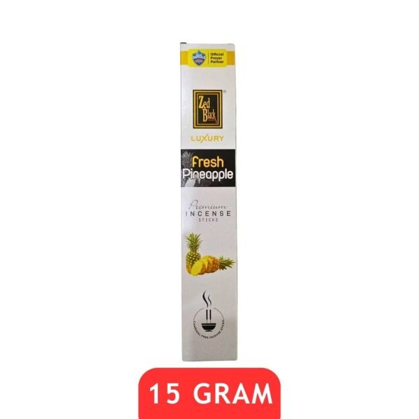 Zed Black Luxury Fresh Pineapple Premium Agarbatti 15g