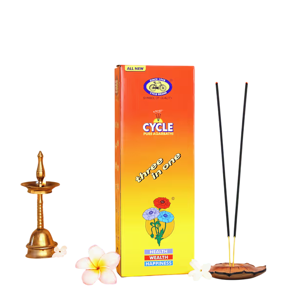 Cycle Pure Agarbathi 202g + 2N Solid Dhoop