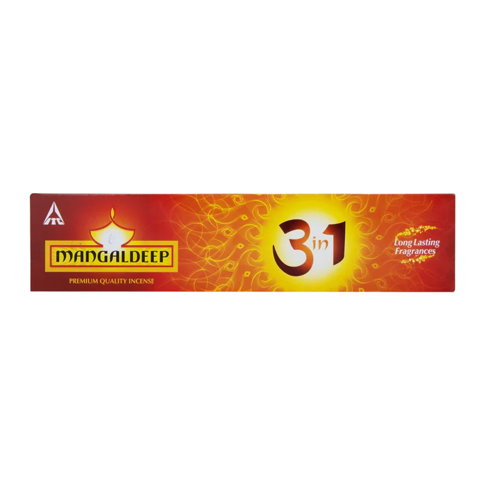 Mangaladeep 3 in 1 Agarbattis 14g