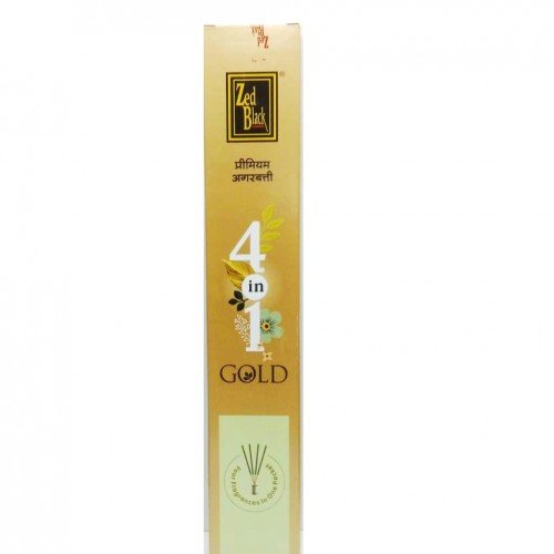 Zed Black 4 in 1 Gold Permium Agarbatti 95g