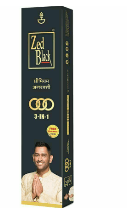 Zed Black 3-in-1 Permium Agarbatti 32g