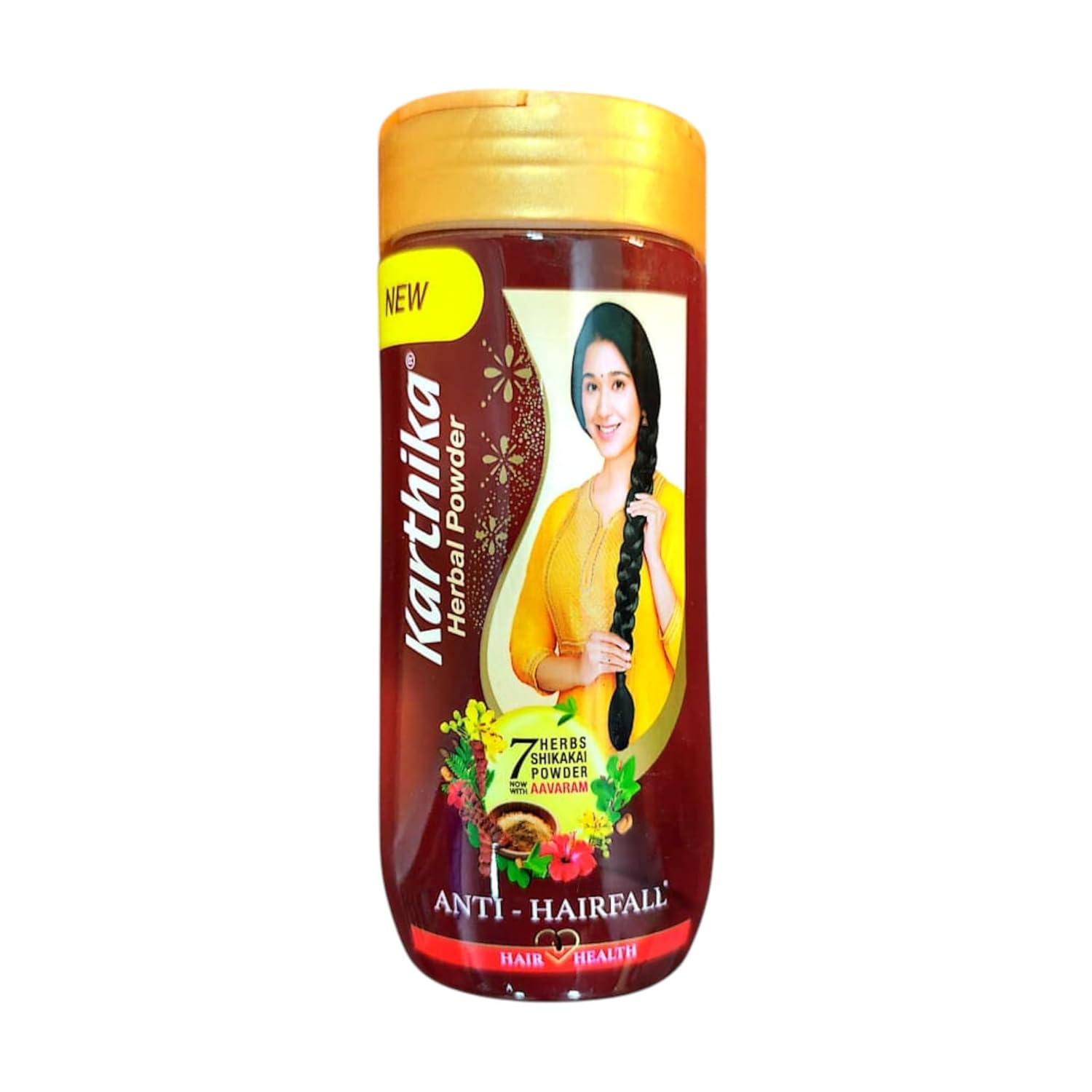 Karthika Shikakai Powder, 170gm (Pack of 1)