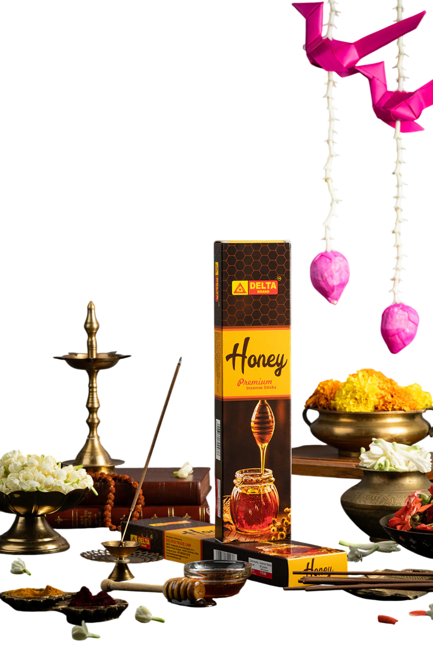 Delta Honey Permium Agarbatti 90g