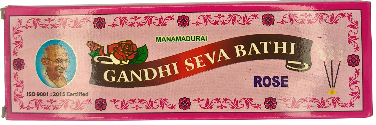 Manamadurai Gandhi Seva Bathi Rose Agarbatti