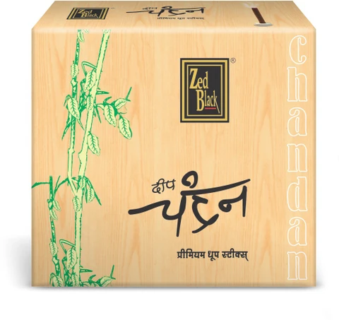 Zed Black Deep Chandan Premium Dhoop Incense Sticks