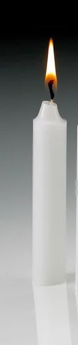 Medium Size Candle - White