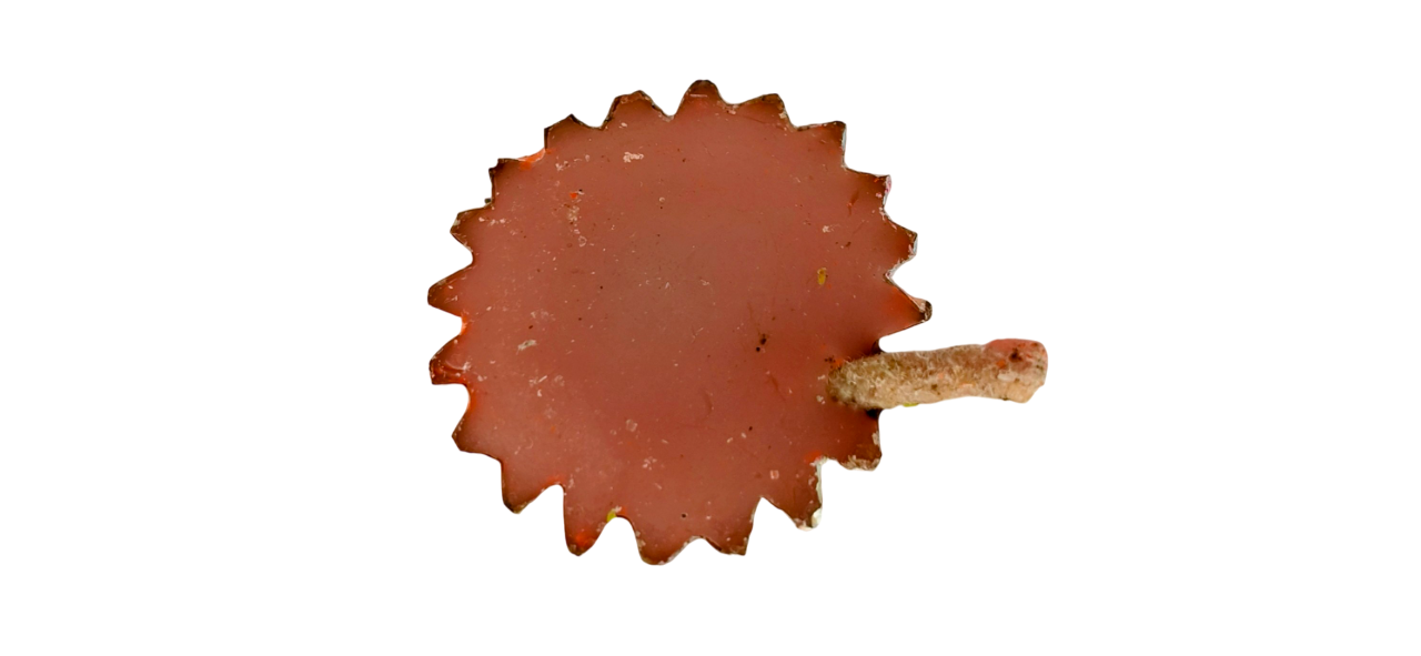 Flower Shape Cup Candle - Red