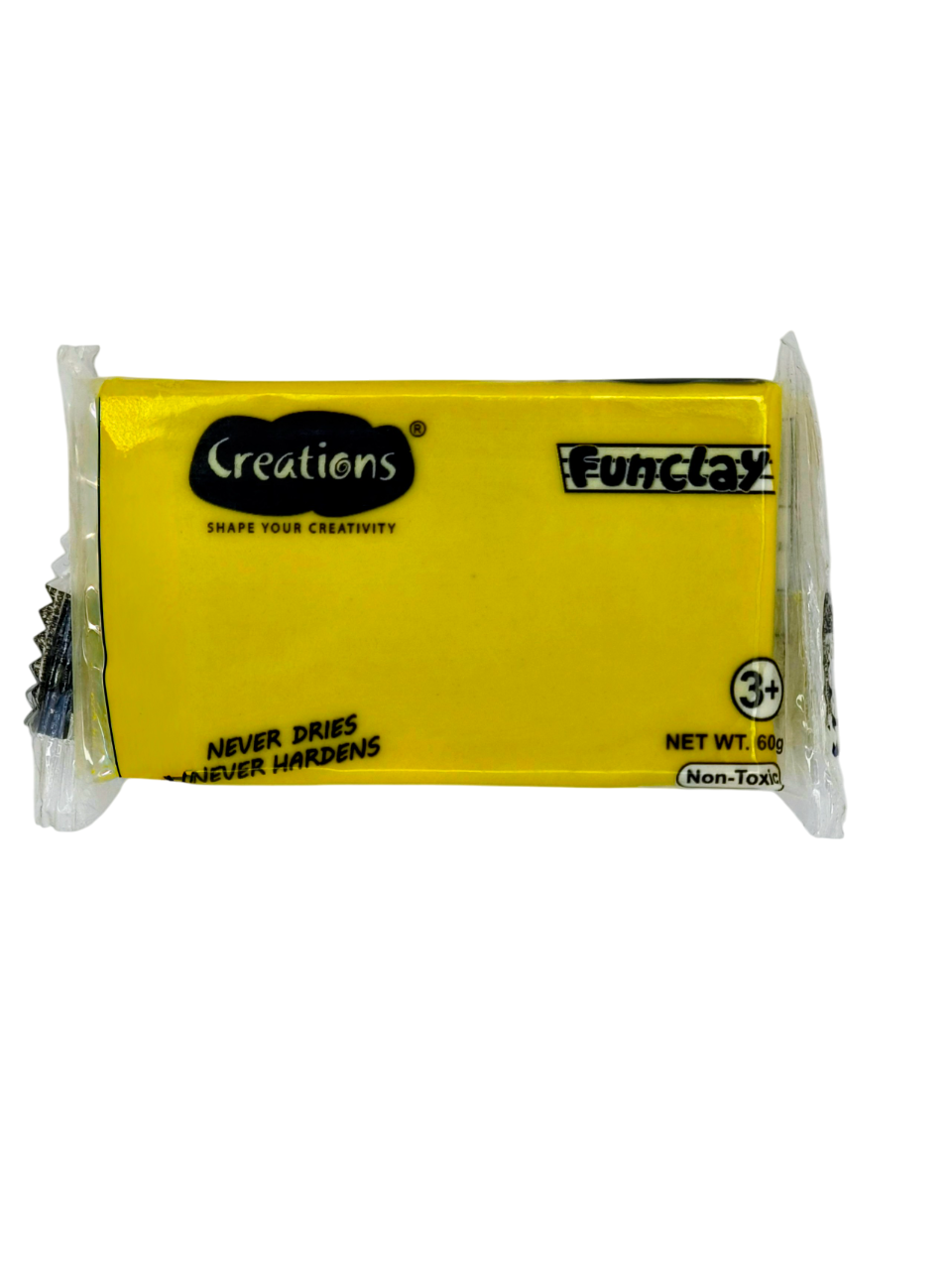 Creation Fun Clay 60g - Yellow