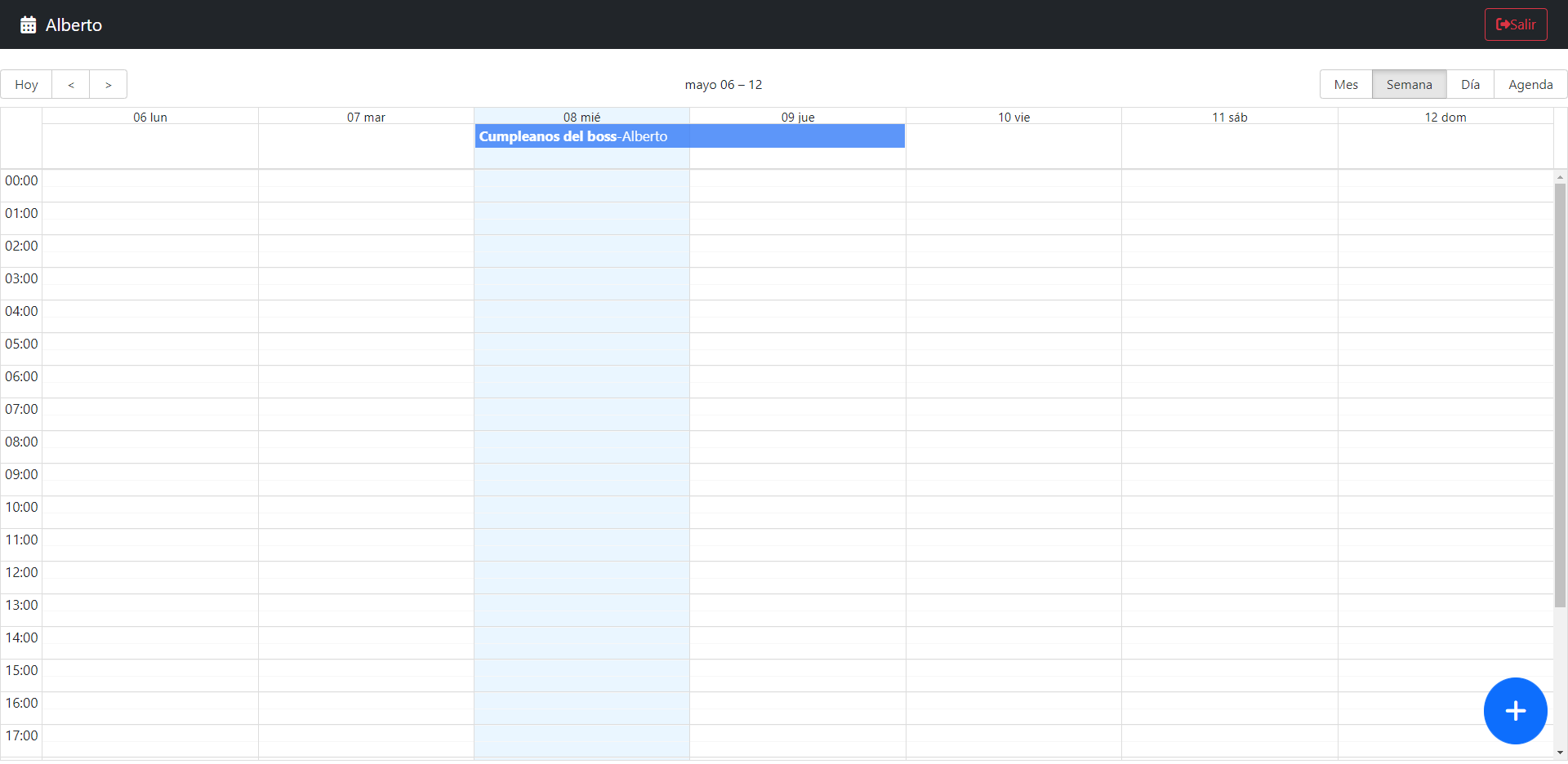 Calendario preview