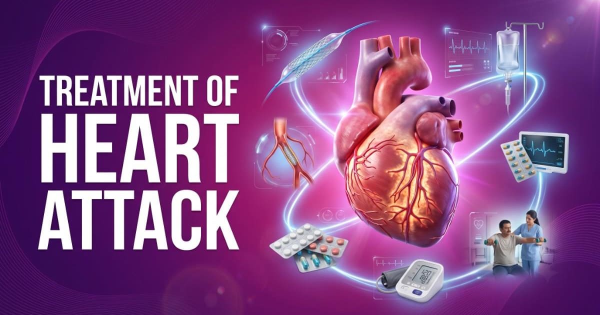 Treatment of heart attack
