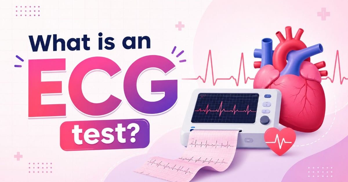 What is an ECG test