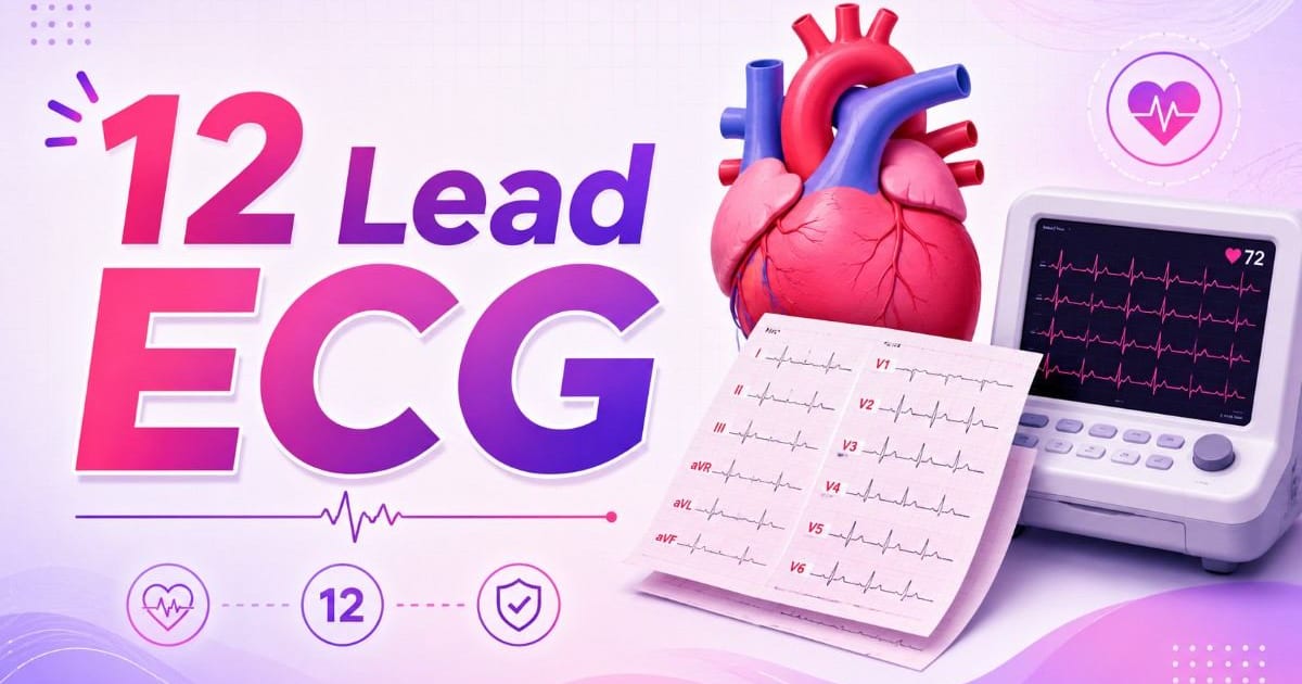12 Lead ECG