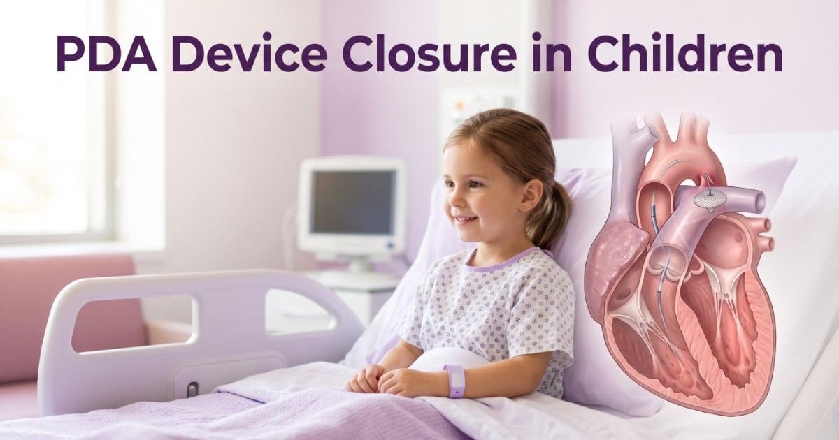 PDA device closure in children