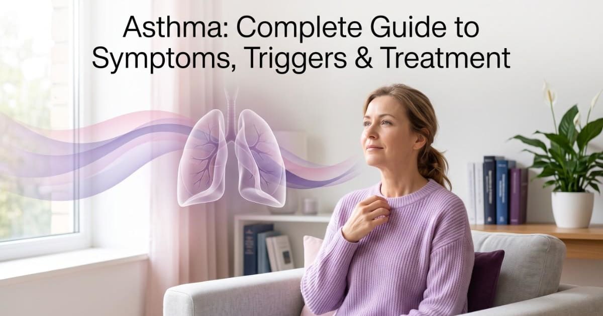 Asthma: Complete Guide to Symptoms, Triggers & Treatment