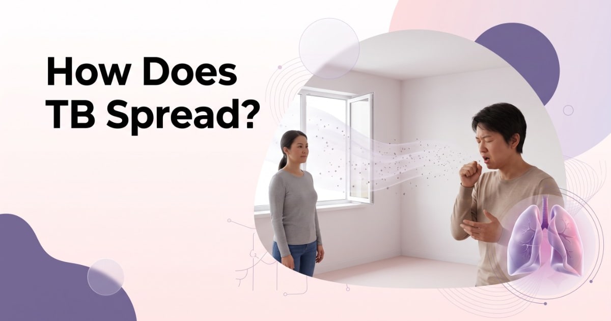 how does TB spread