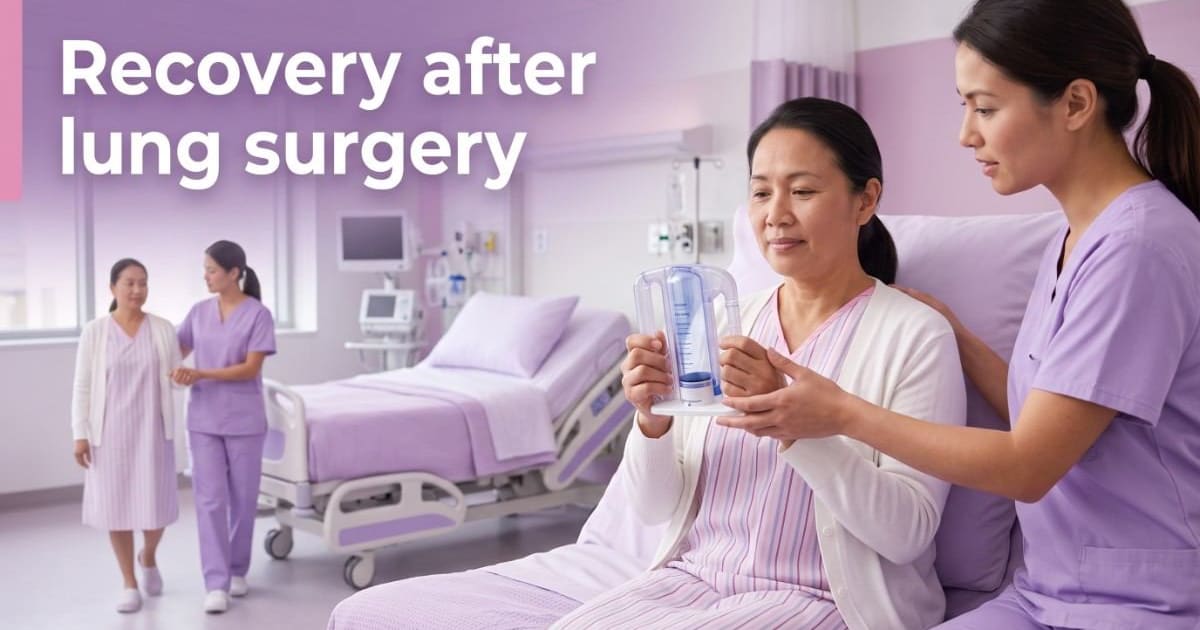 Recovery after lung surgery