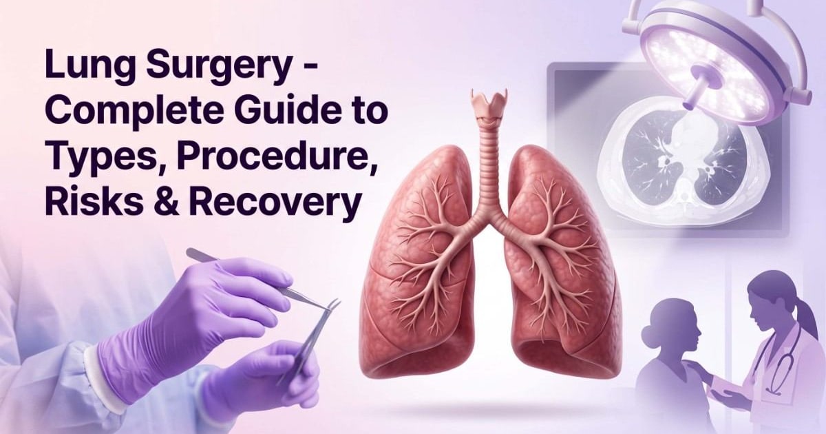 Lung Surgery - Complete Guide to Types, Procedure, Risks & Recovery
