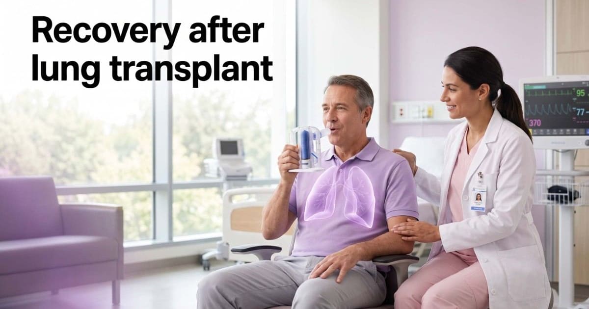 Recovery after lung transplant