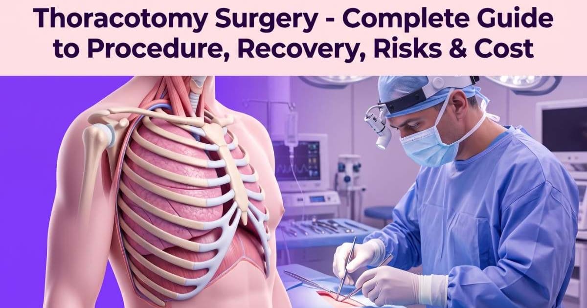 Thoracotomy Surgery - Complete Guide to Procedure, Recovery, Risks & Cost