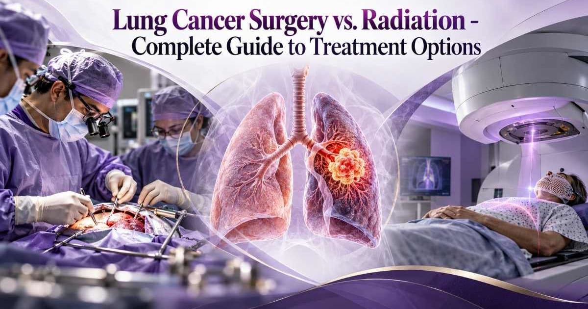 Lung Cancer Surgery vs. Radiation - Complete Guide to Treatment Options