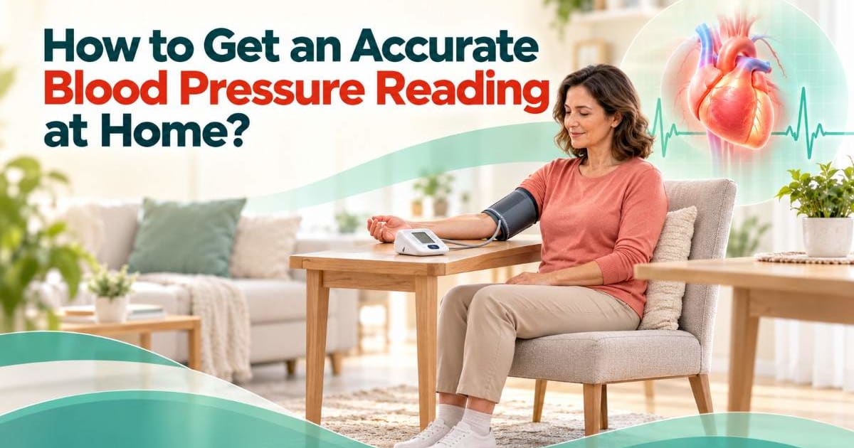 How to get an accurate blood pressure reading at home?