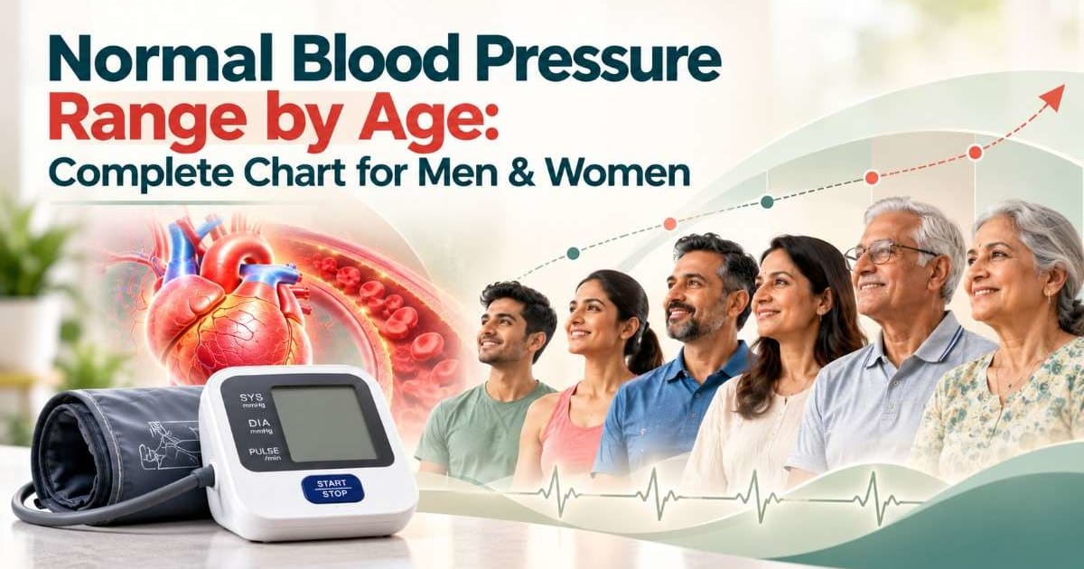 Normal Blood Pressure Range by Age: Complete Chart for Men & Women