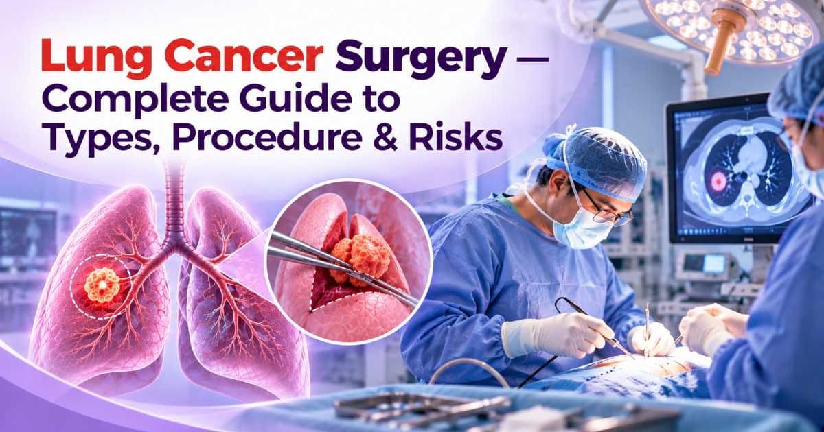Lung Cancer Surgery - Complete Guide to Types, Procedure & Risks