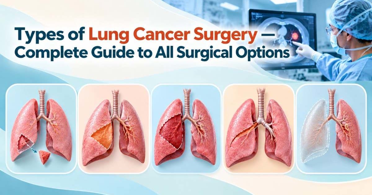 Types of Lung Cancer Surgery - Complete Guide to All Surgical Options